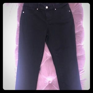 Jennifer Lopez Black Denim Super Skinny Jeans